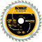 DEWALT Lames de Scie Circulaire Portative 36 Dents XR EXTREME RUNTIME 190mm x 30mm Noir et Jaune DT99563-QZ