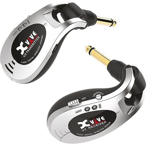 XVIVE Kabelloses Gitarrensystem – Silber