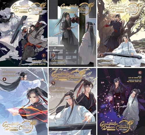 Grandmaster of Demonic Cultivation Series, Collection Set of 6 Books. Mo Dao Zu Shi Vol. 1-6 by Mo Xiang Tong Xiu