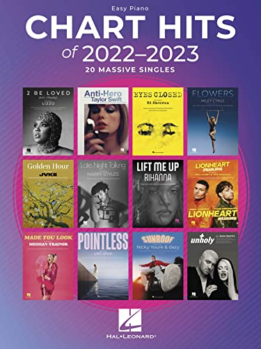Chart Hits of 2022-2023 (Easy Piano).