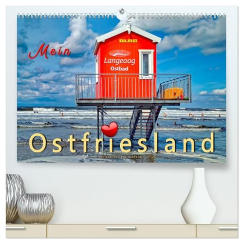 Mein Ostfriesland (hochwertiger Premium Wandkalender 2026 DIN A2 quer), Kunstdruck in Hochglanz: Ostfriesland, wunderschöne Landschaft mit vielen Facetten. (CALVENDO Natur)