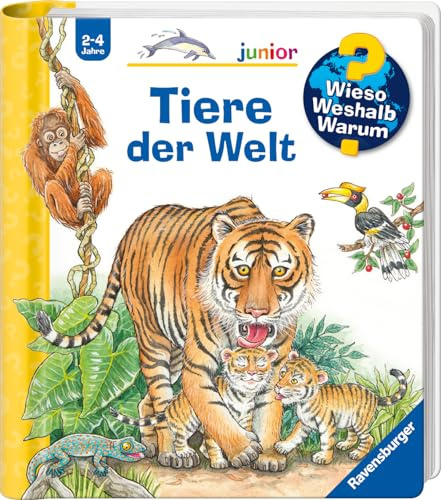 Wieso? Weshalb? Warum? junior, Band 73 - Tiere der Welt (Sachbuch ab 2 Jahre - mit Klappen) (junior, 73, Band 73)