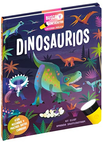 Dinosaurios. Busca y encuentra con linterna mágica