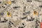 alles-meine.de GmbH 1 m * 1,4 m New York Straßen Stoff Baumwoll - Jacquard Baumwolle