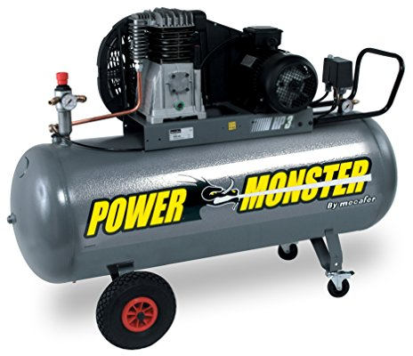 Mecafer Power Monster 425280 Compresseur 200 L 3 hp mono