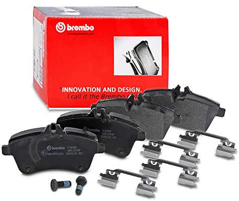 Brembo P 50 057 Bremsbelagsatz, Scheibenbremse - (4-teilig) | Kompatibel mit: MERCEDES-BENZ A-CLASS, B-CLASS Sports Tourer