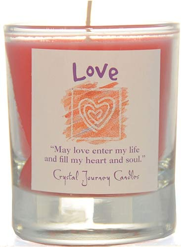 Crystal Journey Duftkerze, Duft: Herbal Magic Rose