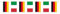 Everflag Papierfahnen-Kette 5m : Deutschland - Italien