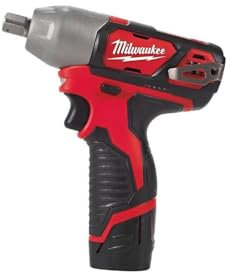Milwaukee M12 BIW 12-202C Stoßschraube + 2 Batterien + 1 Ladegerät - 4933447133