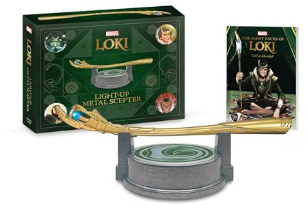 Marvel: Loki Light-Up Metal Scepter