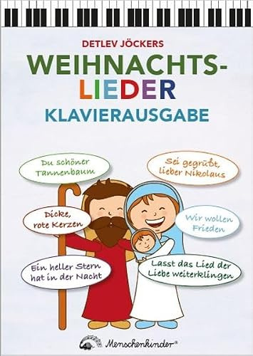 Detlev Jöckers Weihnachtslieder - Klavierausgabe: Die schönsten 20 neuen Weihnachtslieder-Hits von Detlev Jöcker. Mit leichten bis mittelschweren Klaviersätzen von Carsten Gerlitz.