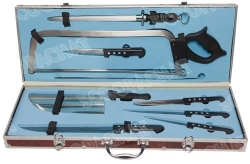 Valise du boucher 9 pièces couteaux Pradel Excellence PRO
