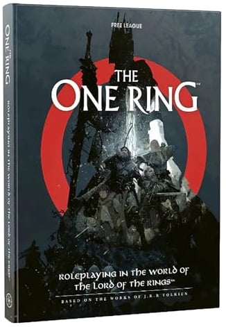 FREE LEAGUE PUBLISHING The One Ring RPG Core Rules 2nd Edition (Fantasy RPG, Hardback, Full Color)