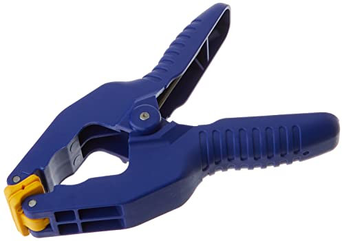 IRWIN Tools Quick-Grip Resin Spring Clamp, 2-inch (58200), Blue