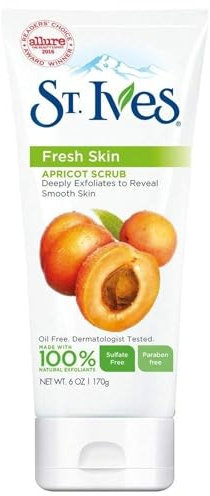 ST Ives, scrub apricot Fresh Skin, scrub tonificante all'albicocca, 170 g (Confezione da 2).