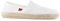 Andrés Machado - Slipper für Damen und Herren – AM500 - Mokassins für den Sommer – Unisex Hausschuhe – Espadrilles aus Leinen mit Rutschfester Gummisohle und Jute – Netz Weiß, EU 46