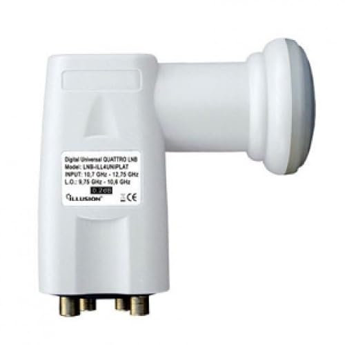 Quattro Illusion Platinum LNB Konverter Tecatel