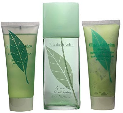 Elizabeth Arden Green Tea Scent Spray 100Ml, Body Lotion 100Ml & Shower Gel 100Ml