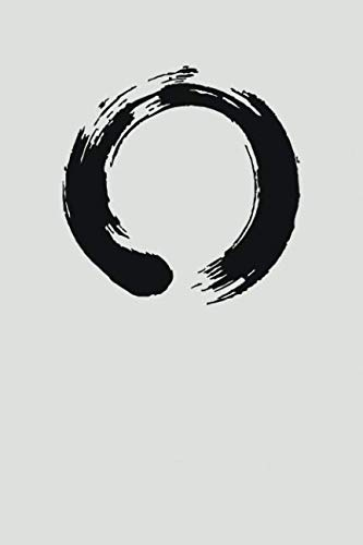 Zen Enso Notizbuch liniert: mit Seitenzahl & Inhaltsverzeichnis | Tagebuch | ca. A5 | + 120 Seiten LINIERT | Cover matt | cremefarbenes Papier | Softcover |