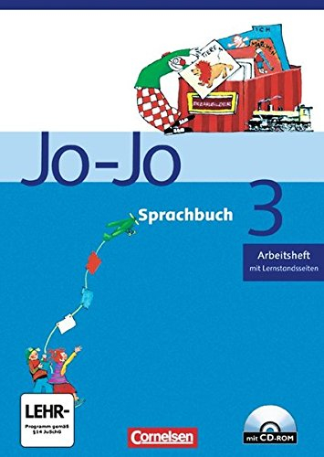 Jo-Jo Sprachbuch - Allgemeine Ausgabe 2004 / 3. Schuljahr - Arbeitsheft: Mit CD-ROM und Lernstandsseiten