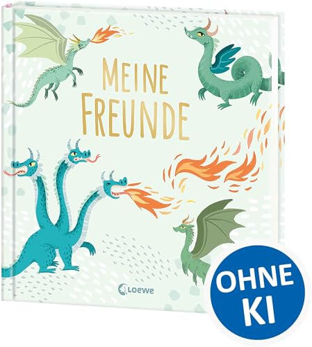 Meine Freunde (neu) - Drachen: Wunderschönes Eintragbuch für die besten Freund*innen aus der Grundschule - Das perfekte Geschenk für Kinder ab 6 Jahren (Eintragbücher)