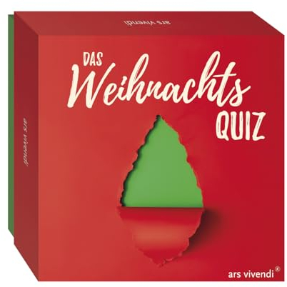 Das Weihnachts-Quiz - Box mit 66 Spielkarten und Anleitung