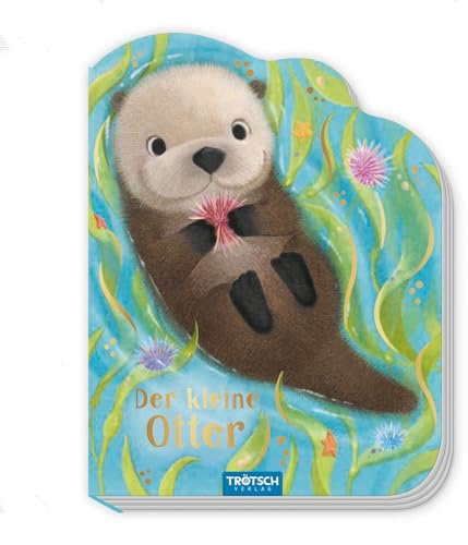 TRÖTSCH - Pappenbuch Der kleine Otter | Ab 1 Jahr: Beschäftigungsbuch Spielbuch Vorlesebuch