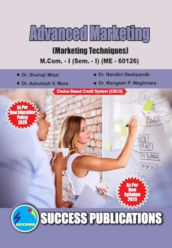 Marketing Techniques,First Year ,M.Com,Sem-I-English
