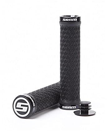 SRAM Unisex – Erwachsene Lockring Griffe, schwarz, 136mm