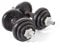 York Fitness Gewicht, 20 KG Cast Iron DB Set - Brown Carton