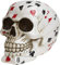 Nemesis Now Dead Mans - Figura Decorativa de Calavera (17 cm), Color Blanco