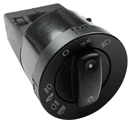 KONIKON Lichtschalter kompatibel mit AUDI A4 (00-07) Auto Scheinwerferschalter mit FIS 8E0941531A NEU