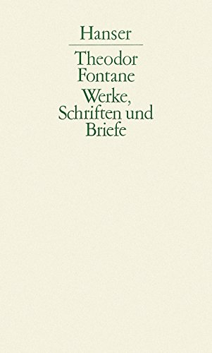 Werke, Schriften und Briefe, 20 Bde. in 4 Abt., Bd.1, Sämtliche Romane, Erzählungen, Gedichte, Nachgelassenes: 1. Abteilung, Band I