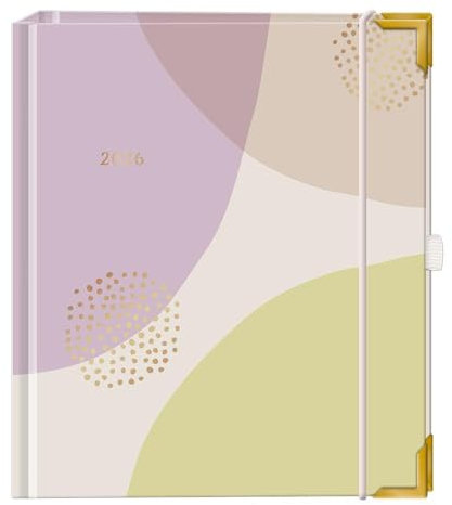 Terminplaner A5 Premium 2026 Kreise: Premium-Terminplaner