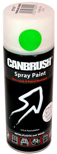 Canbrush SPARKLING GREEN Glitter Spray Paint Auto Diy Purpose Colour Aerosol Can C715