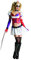 Rubies Damen Dc Comics Batman Arkham City Adult Harley Quinn Asylum Costume Erwachsenenkostüm, S