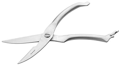 EsmeyerGeflügelschere Polly, Spezialstahl-Klinge, Griff aus Edelstahl 18/0, mit Bügelveschluss, 26.7 x 6 x 2.2 cm