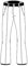 CMP - Damen-Skihose aus Twill, Weiss, D48
