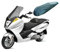 A-Pro Funda Impermeable Universal Maxi Scooter Moto Funda Sillín Negro XL