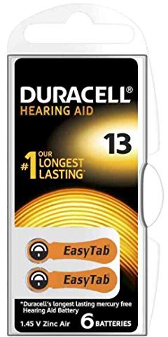 Duracell Activair Hörgerätebatterien 180 Stück Typ 13
