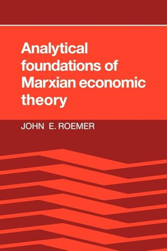 Analytical Foundations Marxian Thry