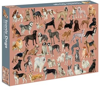Iconic Dogs: 1000 Piece Puzzle