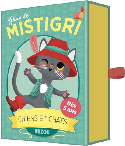 Editions AUZOU - Jeu de Mistigri Chiens et Chats