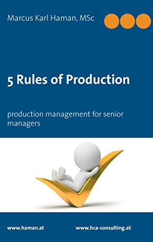5 Rules of Production: Production Management for Senior Managers (Production Management for Managers)