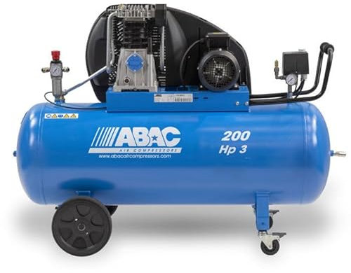 Compresseur d'air à piston 200 L 4 CV PRO A49B 200 CT3 ABAC