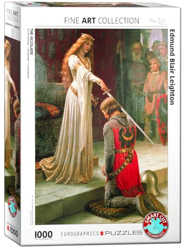 EuroGraphics EG60000038 Der Ritterschlag von EB Leighton - 1000 Teile Puzzle, mehrfarbig