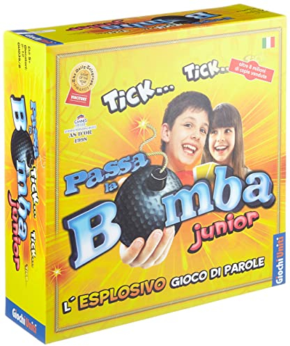 Giochi Uniti Passa la Bomba Junior - Juego de Mesa (versión en Italiano) [Importado de Italia]