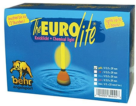 Angel Knicklicht Leuchtstab Pose Eurolite Knicklichter Angeln Leuchtstäbe (gelb)