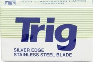 10 Trig Silver Edge Rasierklingen (1 paket)