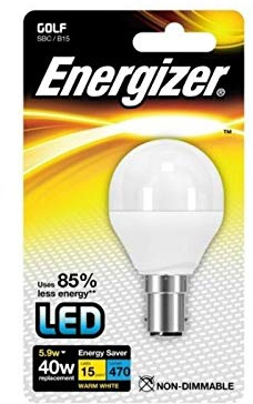 Energizer LED Light Bulb, White